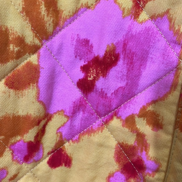 Isaac Mizrahi Live! 3/4 100% cotton quilted jacket. Size XL - Picture 3 of 9